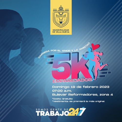 Carrera por el amor y la amistad en Villa Nueva 2023