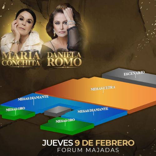 Concierto de María Conchita y Daniela Romo en Guatemala 2023