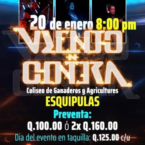 Concierto de Viento en Contra en Esquipulas 2023