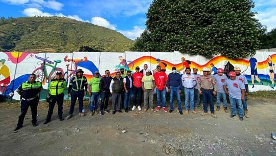 Empezó la construcción de la primera fase de BiciRuta 502 en Sacatepéquez, enero 2023 (1)