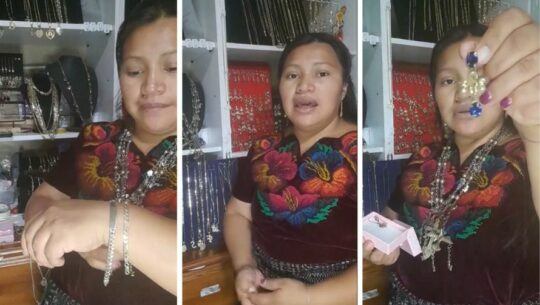 Flory Yax, la guatemalteca creadora de la tienda «Joyas Típicas Velásquez Yax» en Estados Unidos