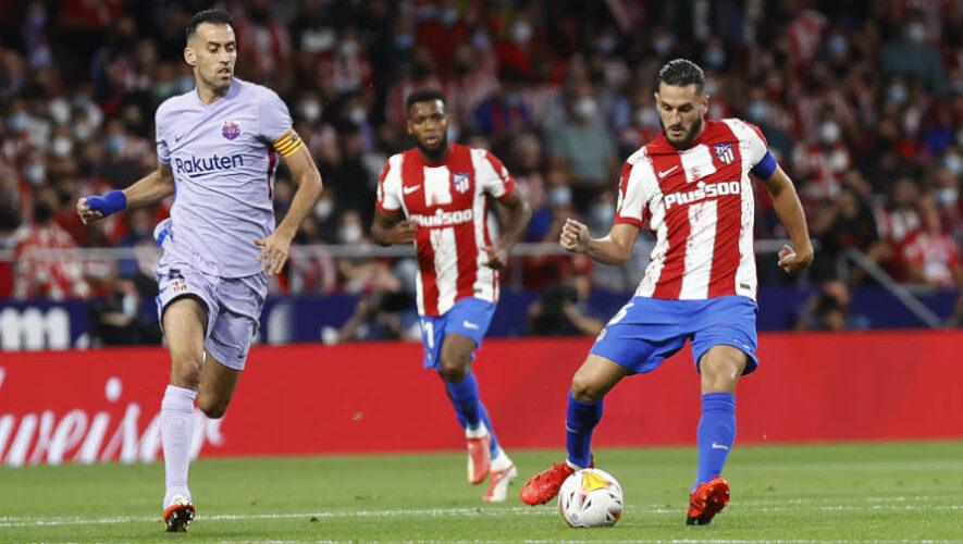 Hora y canales en Guatemala del partido Atlético de Madrid vs. Barcelona, enero 2023