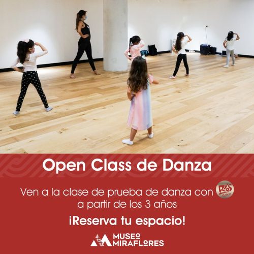 Open class de danza en Museo Miraflores