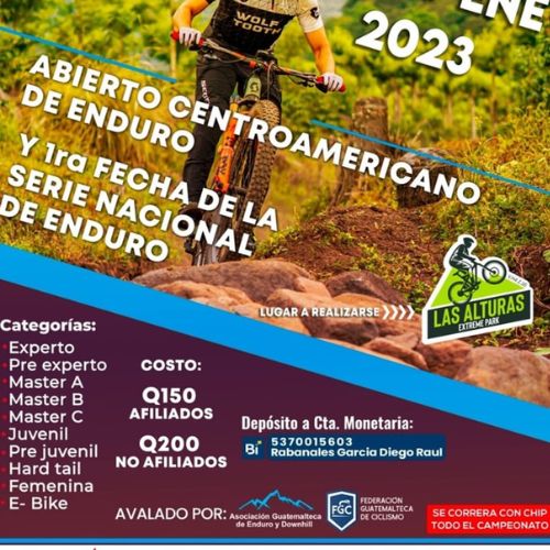 Primera fecha de la Serie Nacional de Enduro y Abierto Centroaméricano 2023