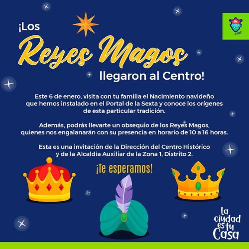 Visita de los Reyes Magos al Centro Histórico de Guatemala 2023
