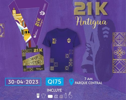 Carrera 21K en Antigua Guatemala 2023