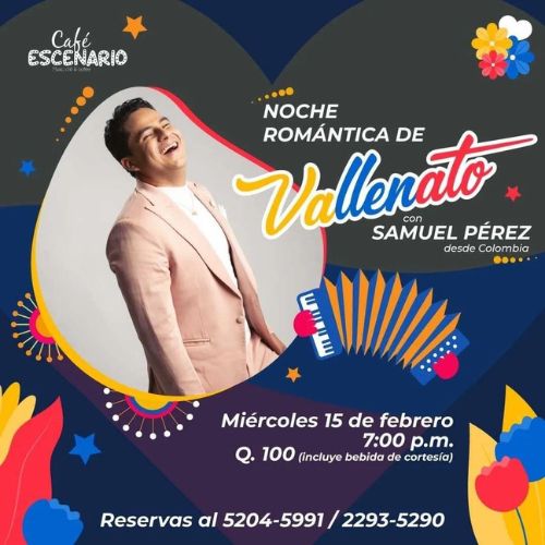 Concierto de Samuel Pérez en Ciudad de Guatemala 2023