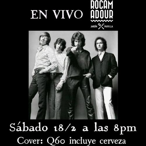 Concierto tributo a la banda The Doors en Guatemala