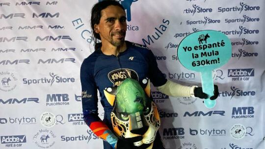 David Tello obtuvo el tercer lugar en The Mule Trail Race 2023 en Costa Rica
