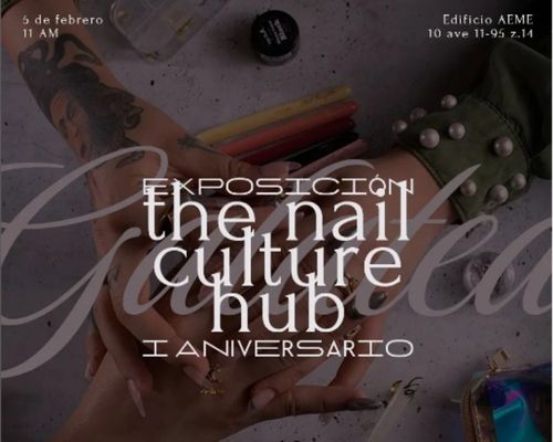 Exposición de nail art en Ciudad Guatemala 2023