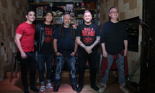 Integrantes de la banda guatemalteca elClubo