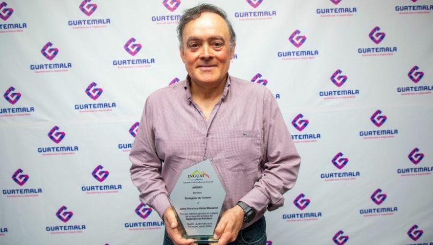 Jaime Viñals fue nombrado como Embajador de Turismo 2023 en Guatemala