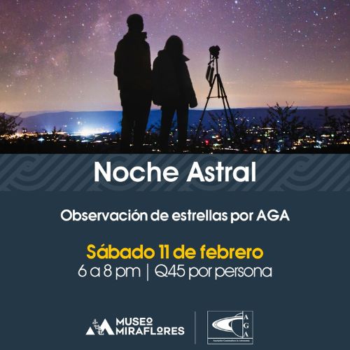 Noche de observación de estrellas en Museo Miraflores 2023