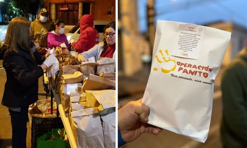 Buenas acciones de voluntarios al parecer en Operación Panito en Guatemala