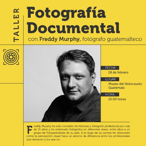 Taller gratuito de fotografía documental en Guatemala 2023