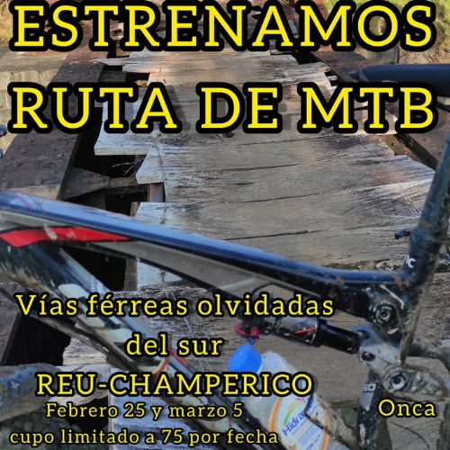 Travesía en bicicleta por las vías férreas del Sur de Guatemala 2023