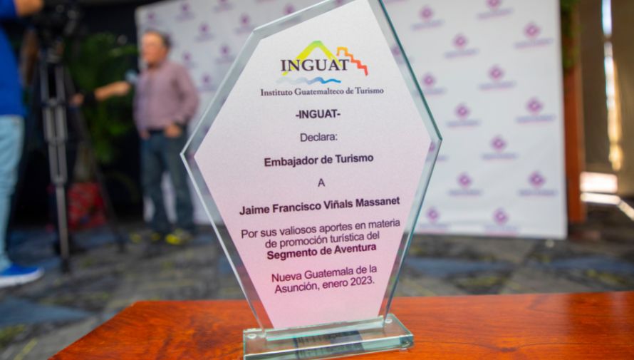 guatemalteco Jaime Viñals fue nombrado como Embajador de Turismo 2023