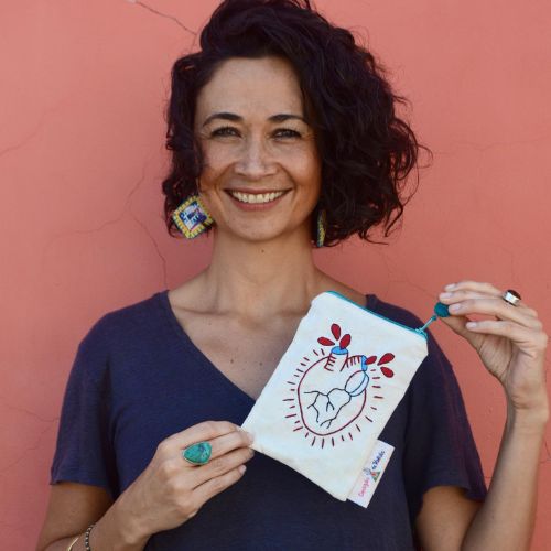 Artista guatemalteca Lucía Morán Giracca