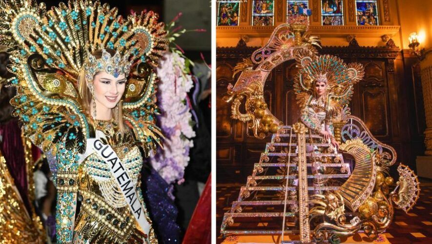 Así puedes votar por Ivana Batchelor para que gane en la competencia de traje nacional, marzo 2023