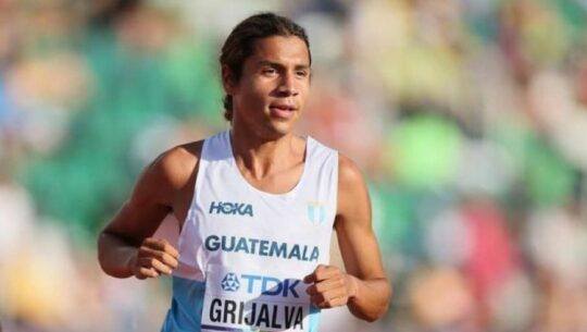 Atleta guatemalteco Luis Grijalva