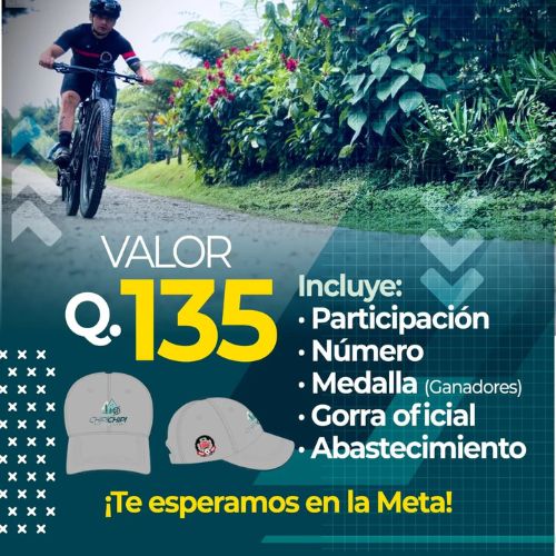 Carrera MTB «Chipi Chipi» en Cobán 2023
