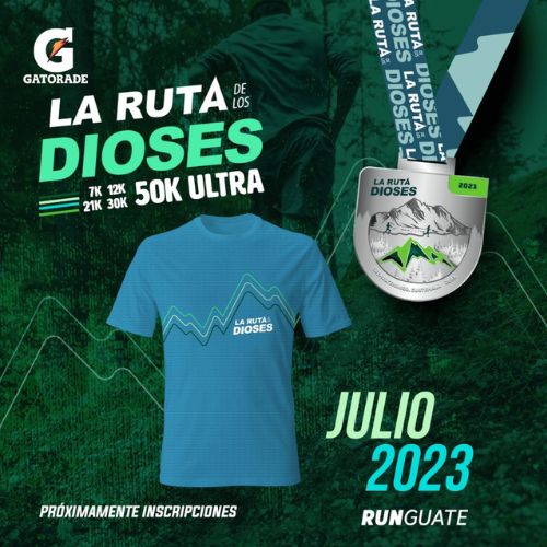 Carrera Ruta de los Dioses en Tecpán 2023