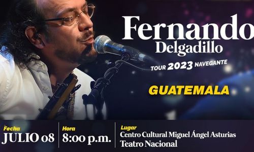 Concierto de Fernando Delgadillo en Guatemala 2023