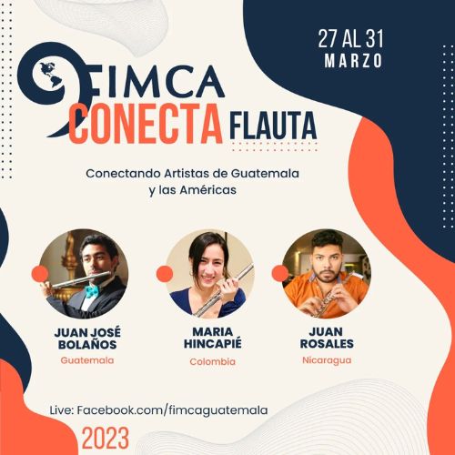 FIMCA Conecta, clases maestras y talleres de flauta gratuitos 2023