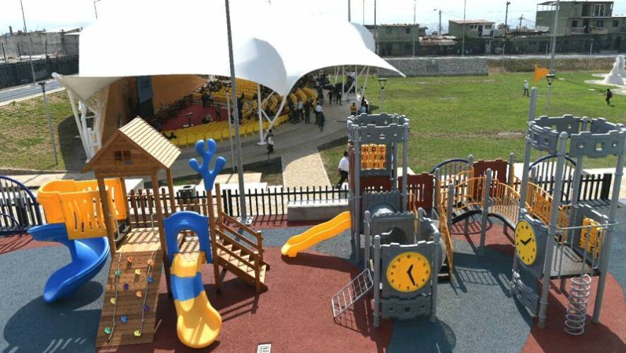 Inauguraron el Parque de la Paz «Carlos el Pescadito Ruiz» en zona 21 de Ciudad Guatemala