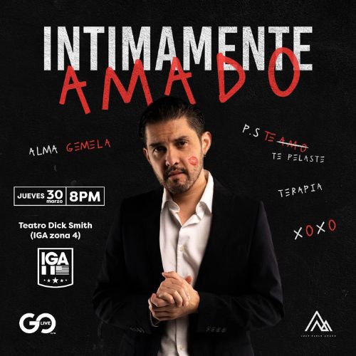 Íntimamente Amado, show de stand up comedy en Ciudad Guatemala 2023