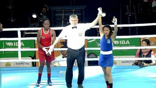 Leilany Reyes debutó con victoria en el Mundial Élite Femenino IBA 2023