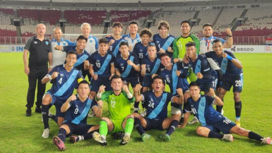 Los campamentos de preparación tendrá Guatemala previo al Mundial Sub-20 de Indonesia 2023