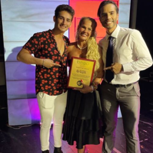 Niurka Marcos y Emilio Osorio Marcos en Guatemala