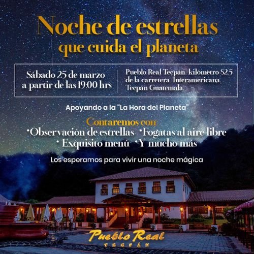 Noche de observación de estrellas en Tecpán 2023