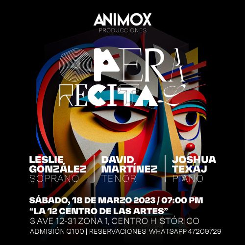 Recital de ópera en Ciudad de Guatemala 2023