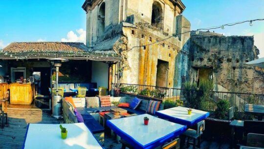 Restaurantes entre ruinas en Antigua