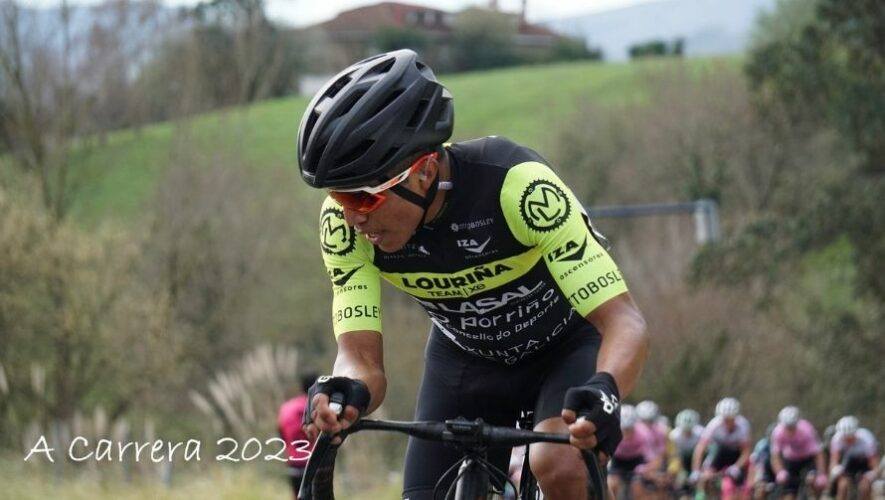 Rony Julajuj tuvo un destacado debut con el Louriña Team en España, marzo 2023