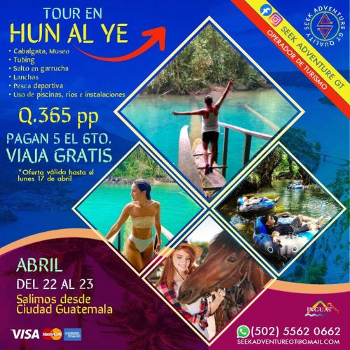 Viaje de un día a Hun Nal Ye, Alta Verapaz 2023