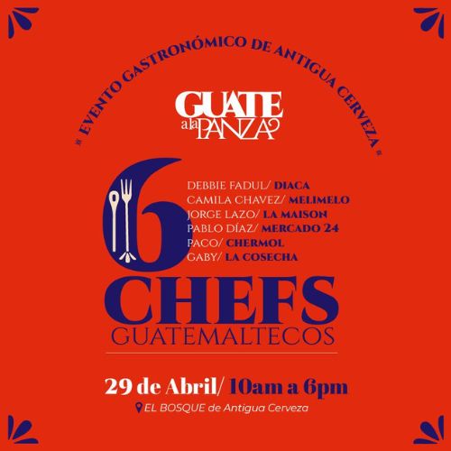 «Guate a la Panza», evento gastronómico en Antigua Guatemala 2023