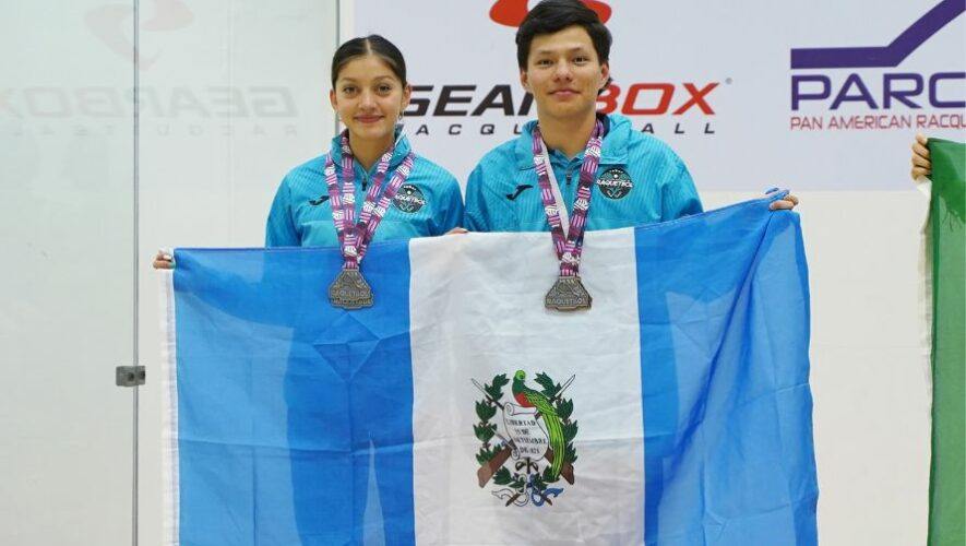 Resultados para Guatemala durante el XXXIV Campeonato Panamericano de Ráquetbol, abril 2023