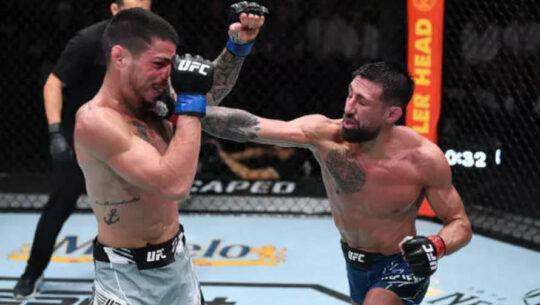 UFC Fight Night en vivo Hora y dónde ver en Guatemala la pelea Chris Gutiérrez vs Pedro Munhoz