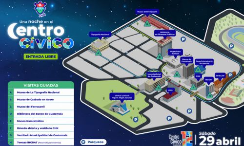 Una noche en el Centro Cívico de Guatemala | Abril 2023 | Guatemala.com
