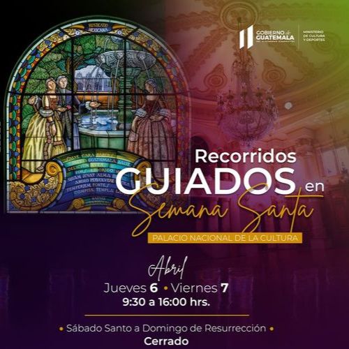 recorridos guiados en el palacio nacional de la cultura