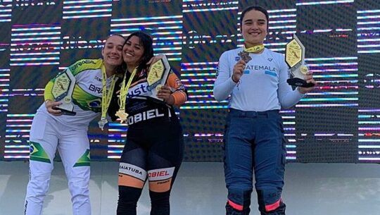 Andrea González ganó bronce en la ronda 4 de la Copa Latina de BMX 2023 (1)