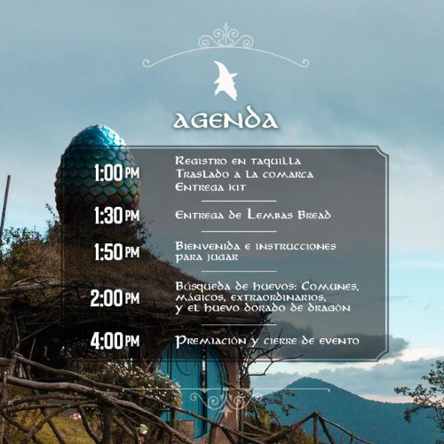 Búsqueda del Huevo Dragón en Hobbitenango 2023