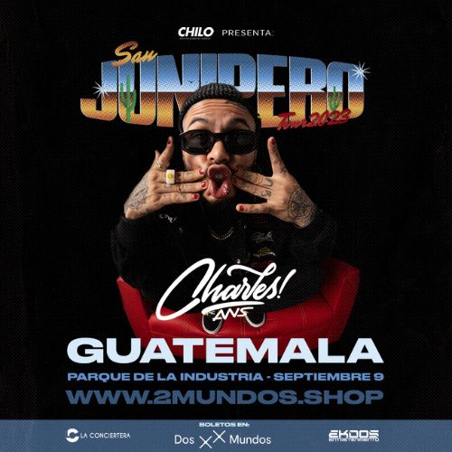 Concierto de Charles Ans en Guatemala 2023
