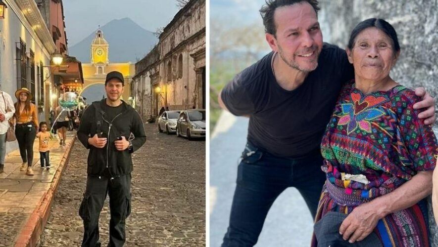 El actor venezolano Juan Alfonso Baptista visitó Guatemala