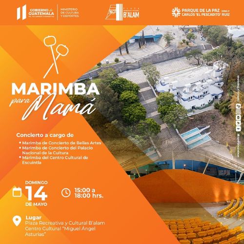 «Marimba para Mamá», concierto gratuito en Ciudad Guatemala 2023