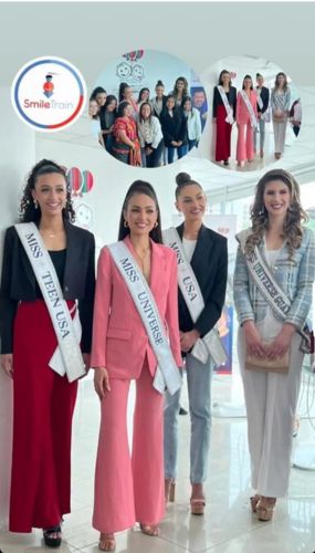 Miss Universo 2022 en Guatemala smile train
