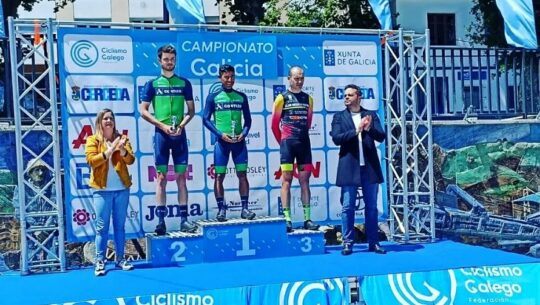Sergio Chumil brilló con victoria en el Campeonato de Galicia de Contrarreloj 2023